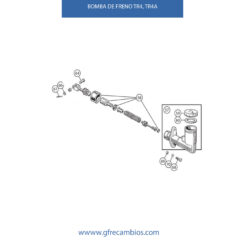 BOMBA DE FRENO TR4, TR4A