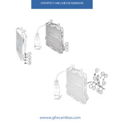 SOPORTES Y ANCLAJES RADIADOR