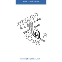 MONTAJE TRASERO TR2-TR4