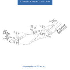SOPORTES Y FIJACIONES TR4A hasta CTC70488