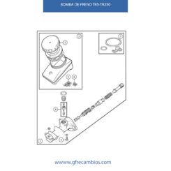 BOMBA DE FRENO TR5-TR250