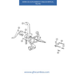 BARRA DE ACOPLAMIENTO Y ENLACE VERTICAL TR2-TR4
