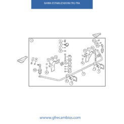 BARRA ESTABILIZADORA TR2-TR4