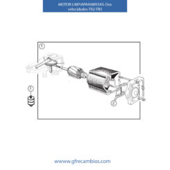 MOTOR LIMPIAPARABRISAS 2 VELOCIDADES