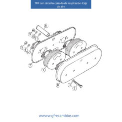 TR4 con circuito cerrado de respiración-Caja de aire