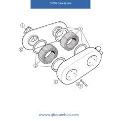 TR250-Caja de aire