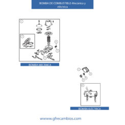 BOMBA DE COMBUSTIBLE-Mecánica y eléctrica
