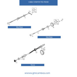 CABLE STARTER TR2-TR250