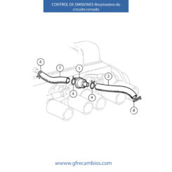 CONTROL DE EMISIONES-Respiradero de circuito cerrado TR5