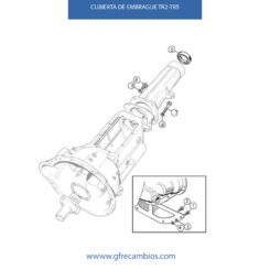 CUBIERTA DE EMBRAGUE TR2-TR5