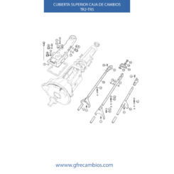 CUBIERTA SUPERIOR CAJA DE CAMBIOS TR2-TR5