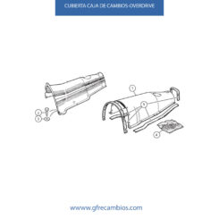 CUBIERTA CAJA DE CAMBIOS-OVERDRIVE