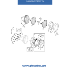 FAROS DELANTEROS TR6