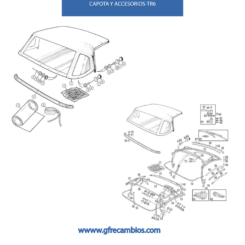 CAPOTA Y ACCESORIOS TR6