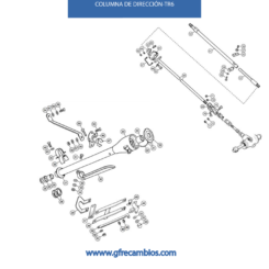 COLUMNA DE DIRECCIÓN TR6