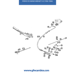 FRENO DE MANO MIDGET I-II (1958-1966)