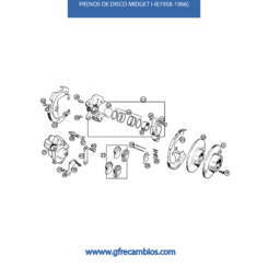 FRENOS DE DISCO MIDGET I-II(1958-1966)